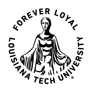 La Tech Logo Keychain
